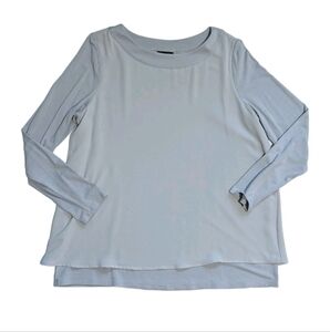 J. Jill Wearever Collection Stretch Mixed Media Tunic Top